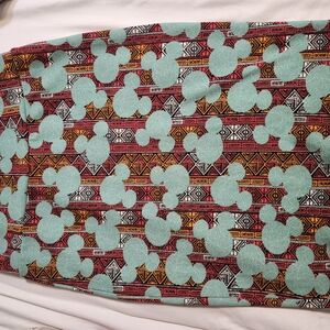 Patterned Leggings with Mickey Mouse Design